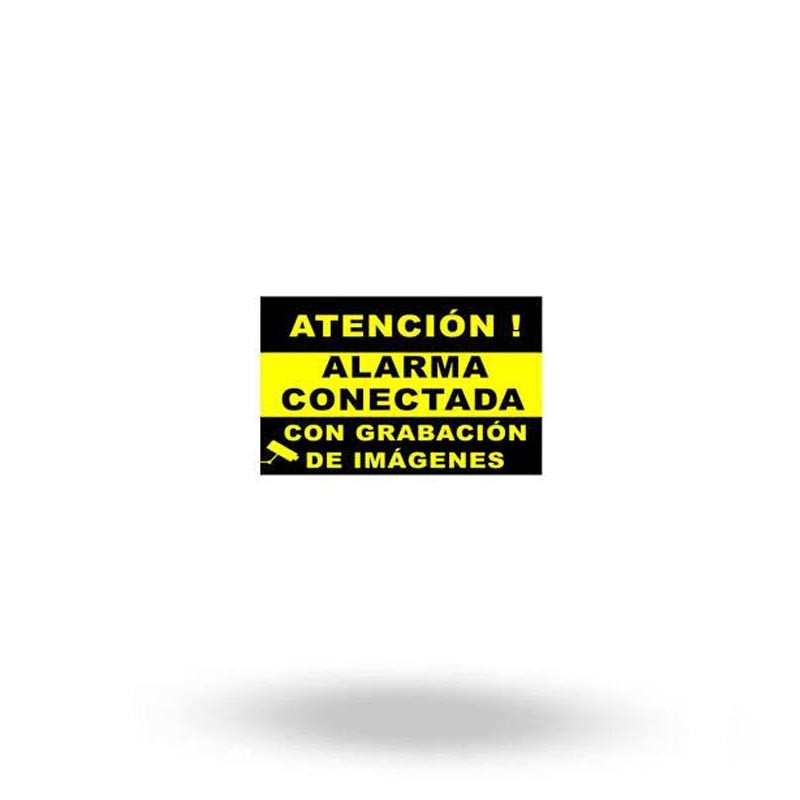 CARTEL ALARMA CONECTADA