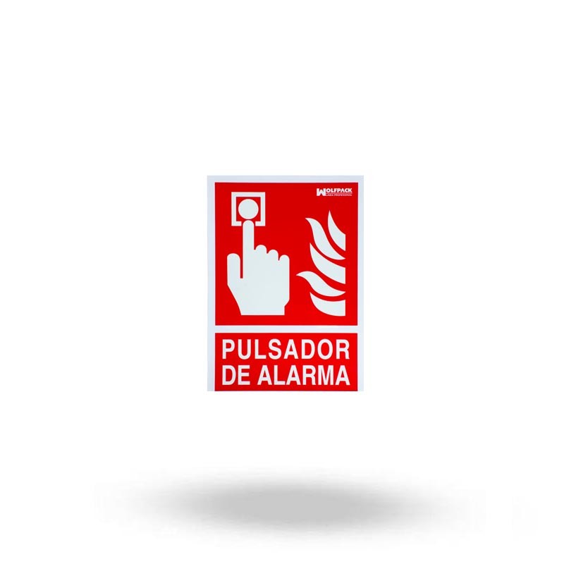 CARTEL PULSADOR